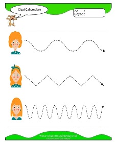 Çizgi Çalışma Sayfaları